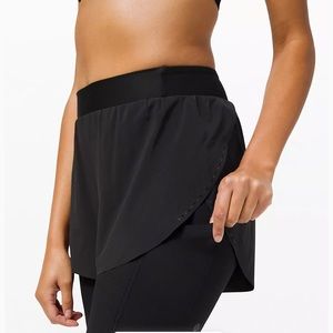 Lululemon Zoned In High-Rise 2-in-1 Short